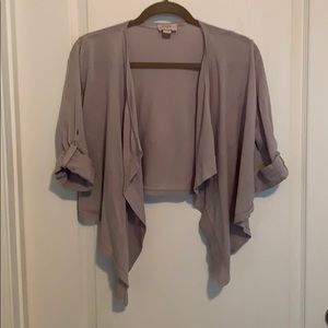 Loft gray cardigan
